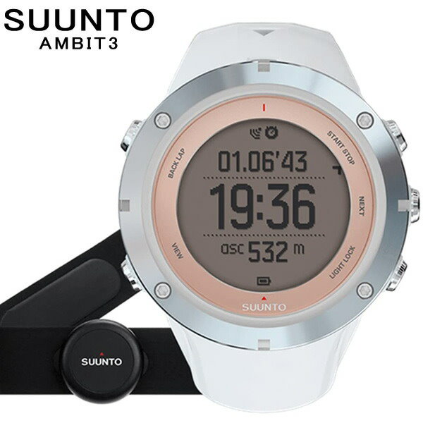 値頃 SUUNTO AMBIT3 PEAK HR BLACK 心拍センサー付き - sco.med.br