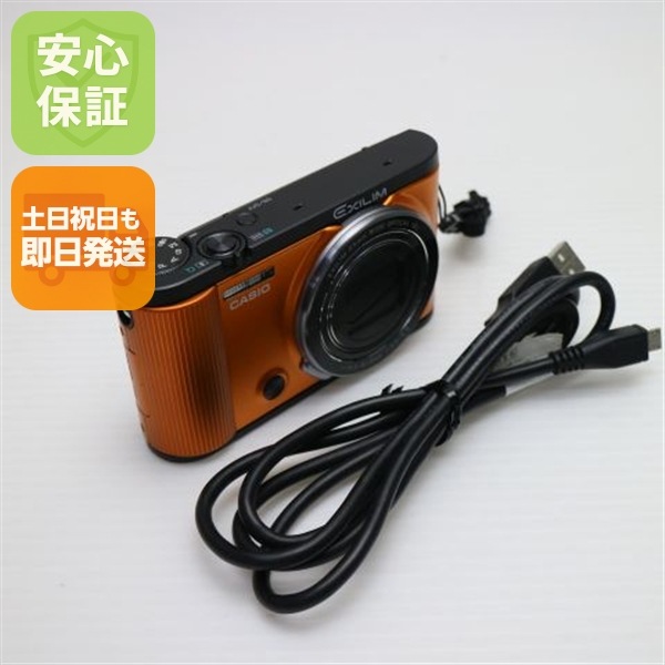 超美品 EX-ZR1600 オレンジ コンデジ CASIO EXILM 125