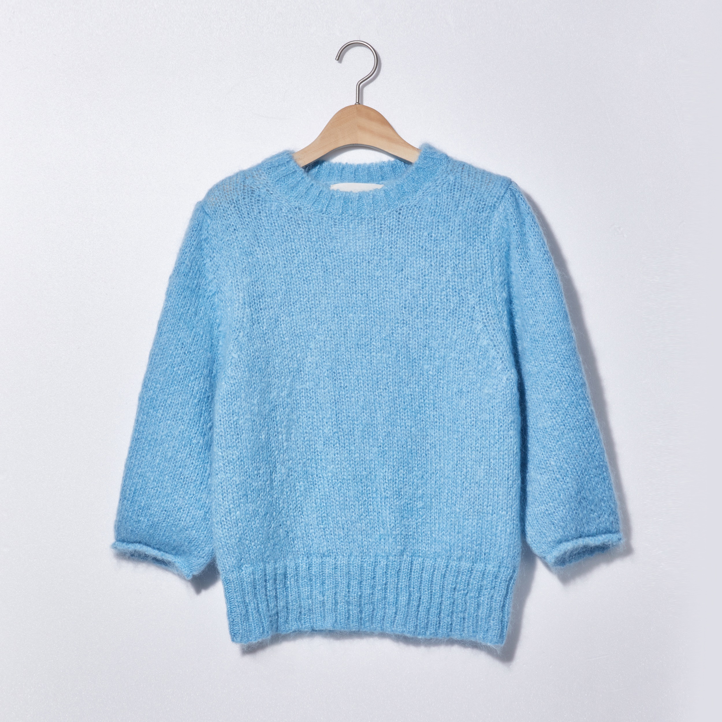 イシューTHE ISSUE Shirring Kid Knit