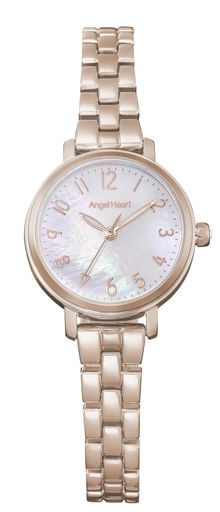 [エンジェルハート] 腕時計 レディース フラワリータイム 橋本環奈 ソーラー OA25PG-AM ピンクゴールド
