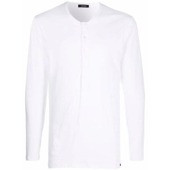 TOMFORD Men Tops T4M151040 100 WHITE