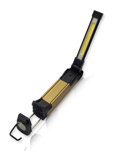 ゼフルス(ZEFULS) 充電式折りたたみLEDライト オリオン ORION 400ルーメン コンパクト 白色暖色LED 無段階調光 現場作業 アウトドア キャンプ 釣り