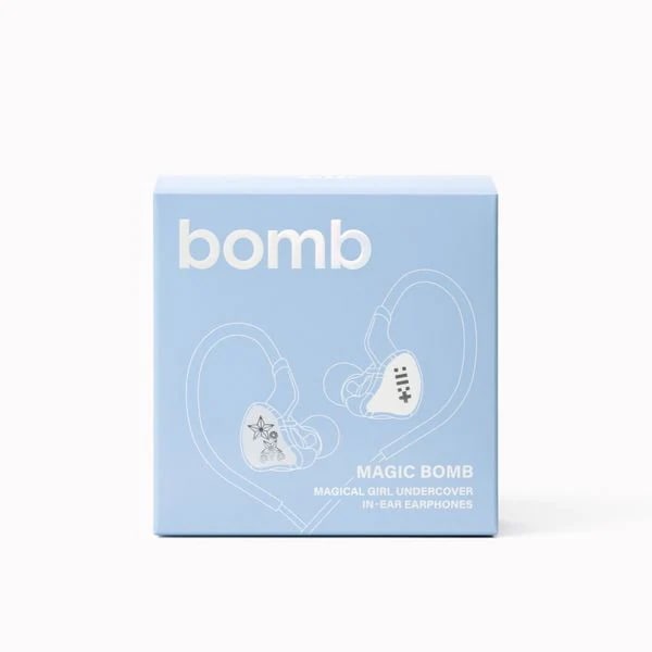 値下げ中　開封済　ILLIT bomb Merch イヤホン Qoo10] HYBE (Merch Ver.) ILLIT ミ