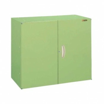 サカエ 工具管理ユニットSK型 両開き扉タイプ 900x450x750mm グリーン SK-07HN