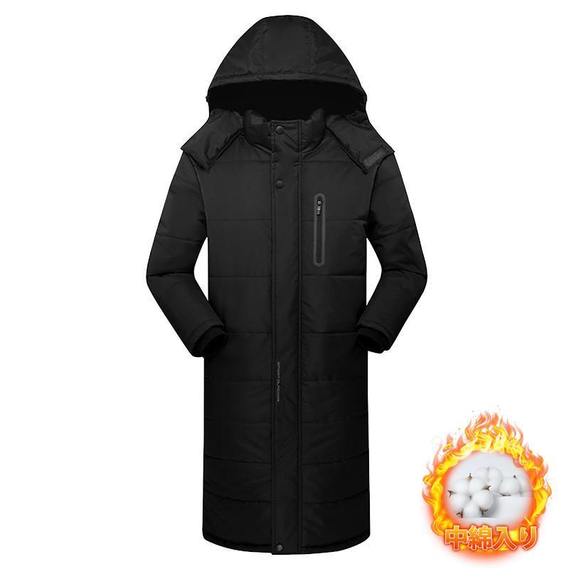 中綿入り 中綿ジャケット メンズ ジャケット コート 裏起毛 裏ボア 中綿コート 前開き ダウン入り 防寒着 冬 ブルゾン 防風 撥水 アウトドア 通勤