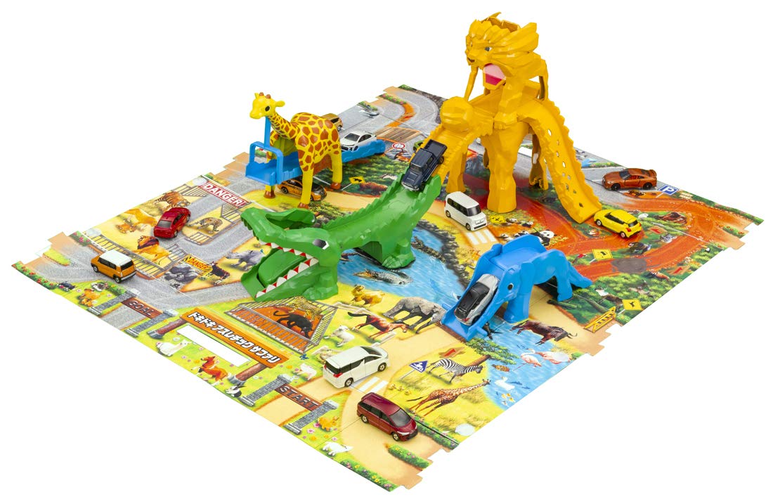 トミカ バッグに収納 ドキドキアスレチックサファリ