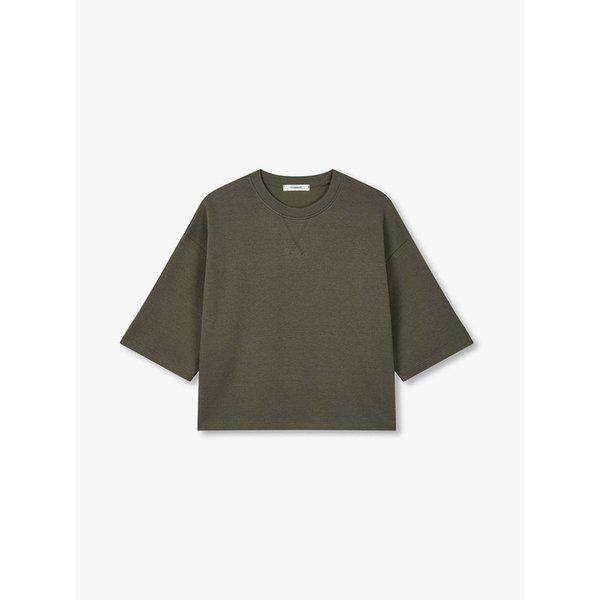 TOMBOY バックプリント Tシャツ_カーキ 9176322971