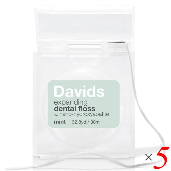 デイヴィッズ プレミアムデンタルフロス 本体（30m） 5個セット