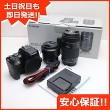 超美品 EOS Kiss X10 ダブルズームキット ブラック デジタル一眼レフ 187