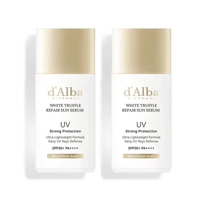 ホワイトトリュフ リペア サンセラム 35ml,2ea SPF50+PA++++ 日焼け止め 下地 韓国 コスメ トーンアップ クッション 顔 敏感肌 保湿 乾燥肌
