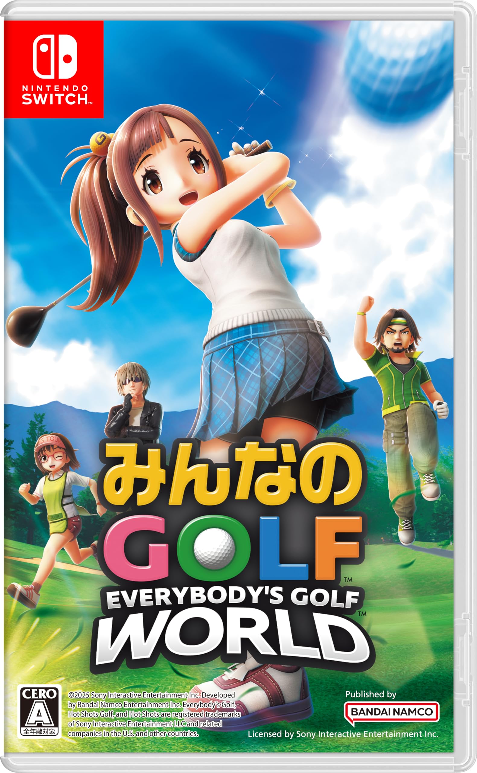 全国送料無料！！ みんなのGOLF WORLD -Switch