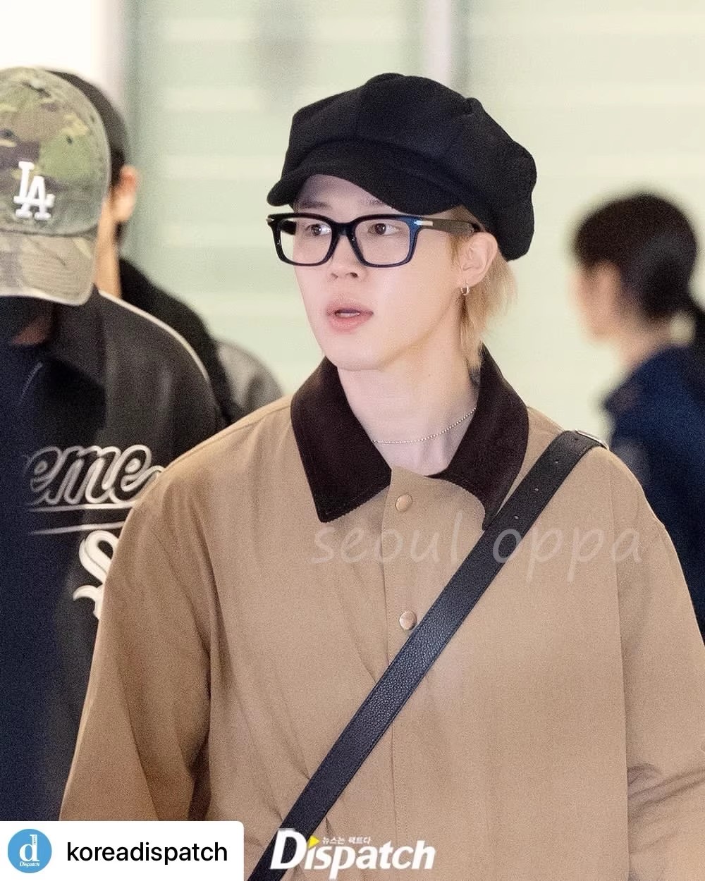 KOREA [ UNIVERSAL CHEMISTRY ] Black Newsboy Cap 4,606円