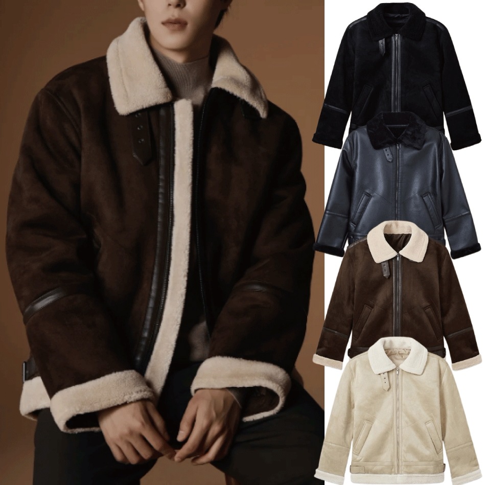 ムートンジャケット (4 COLORS)