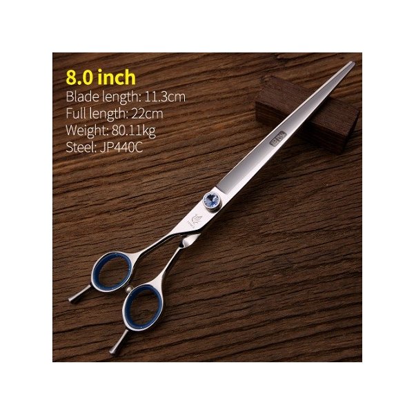 Fenice 7.5 / 8.0インチ高品質プロフェッショナルJP440Cペット犬の髪のグルーミングはさみ左手用切削鋏 8 inch 7,056円
