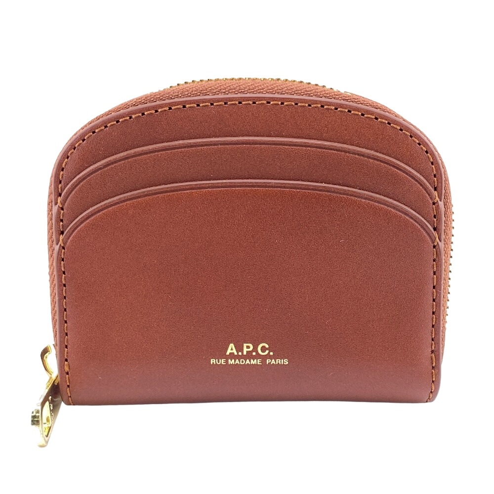 F63437 PXAWV CAD ジップ 小銭入れ レザー コインケース ブラウン レディース ブランド