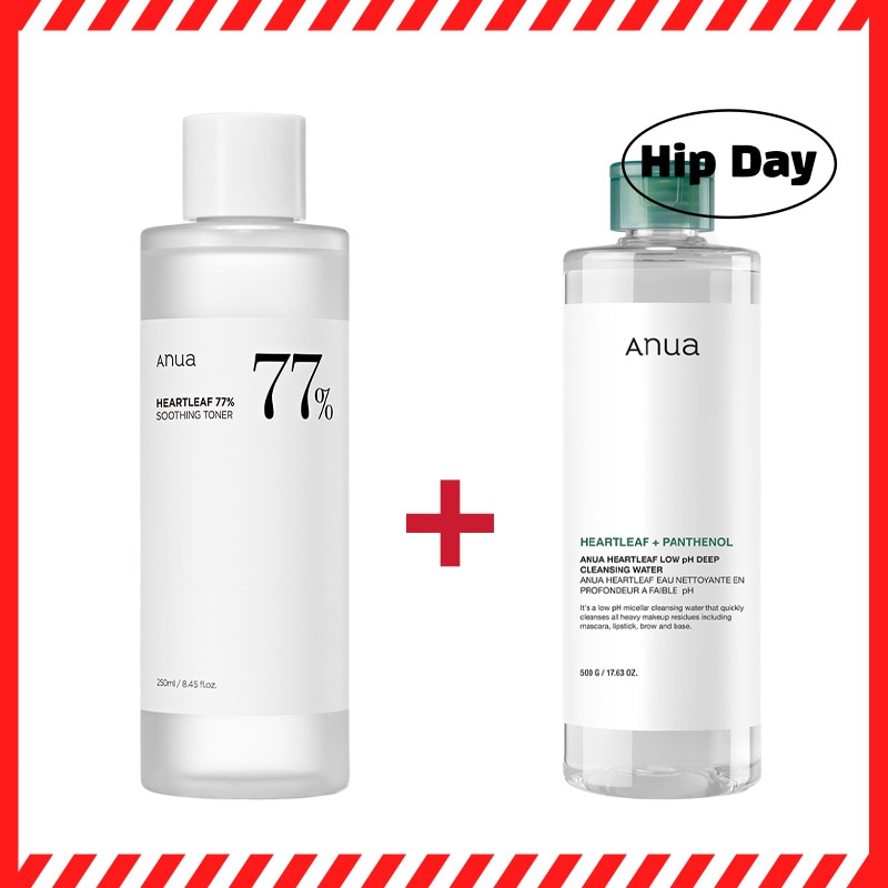 [NEW]ドクダミ87弱酸性ディープクレンジングウォーター + ドクダミ 77% スージングトナー 500ml