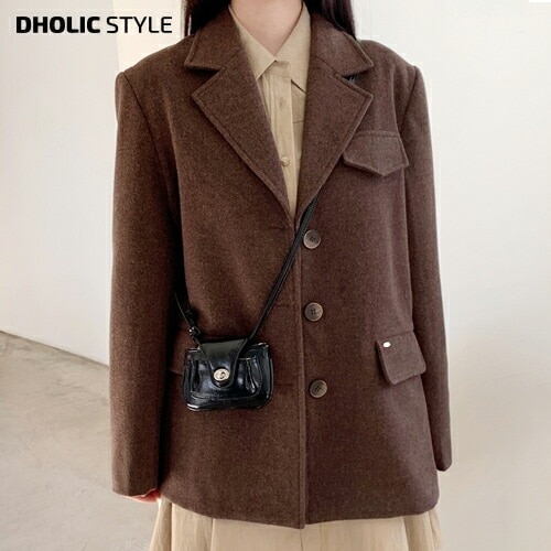 [メガ割りSALE]フラップポケットルーズジャケット・p628458