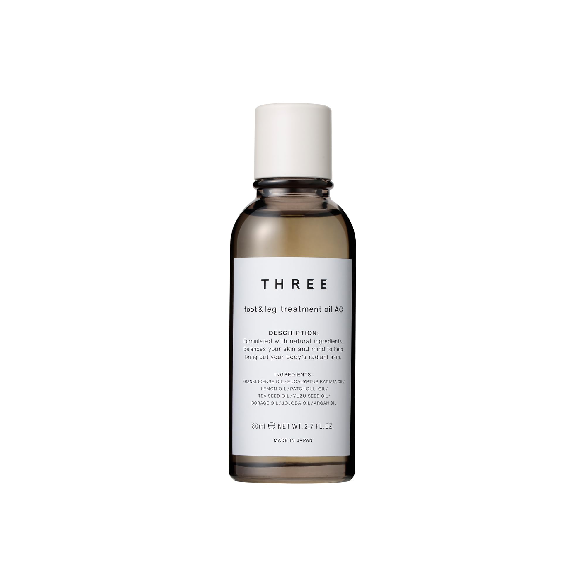 THREE(スリー) [マッサージオイル] フット&レッグ トリートメント オイル AC R 80mL