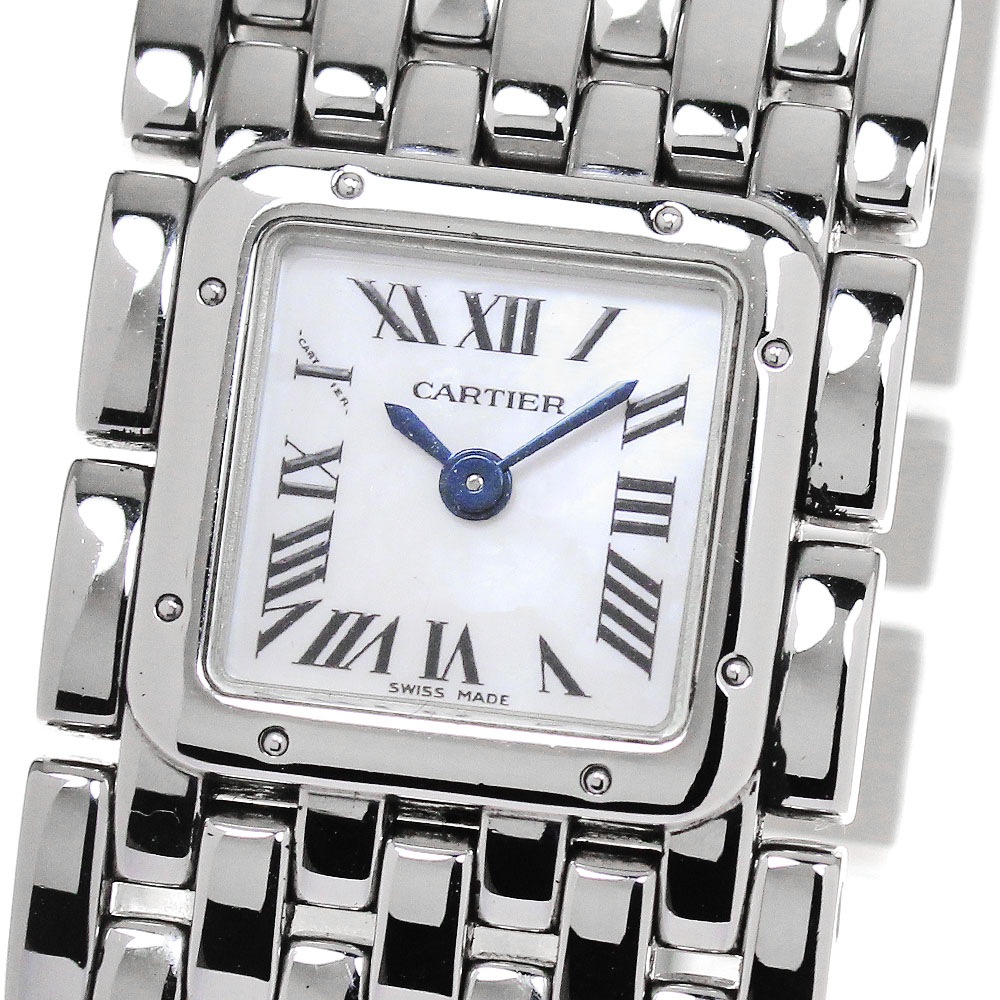 ディオール Dior CD112119 クリスタル ダイヤベゼル インデックスダイヤ クォーツ レディース _850199【中古】