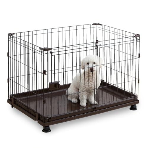 アイリスオーヤマ 犬 サークル 室内 コンビネーションサークル P-CS-930V ウォールナット
