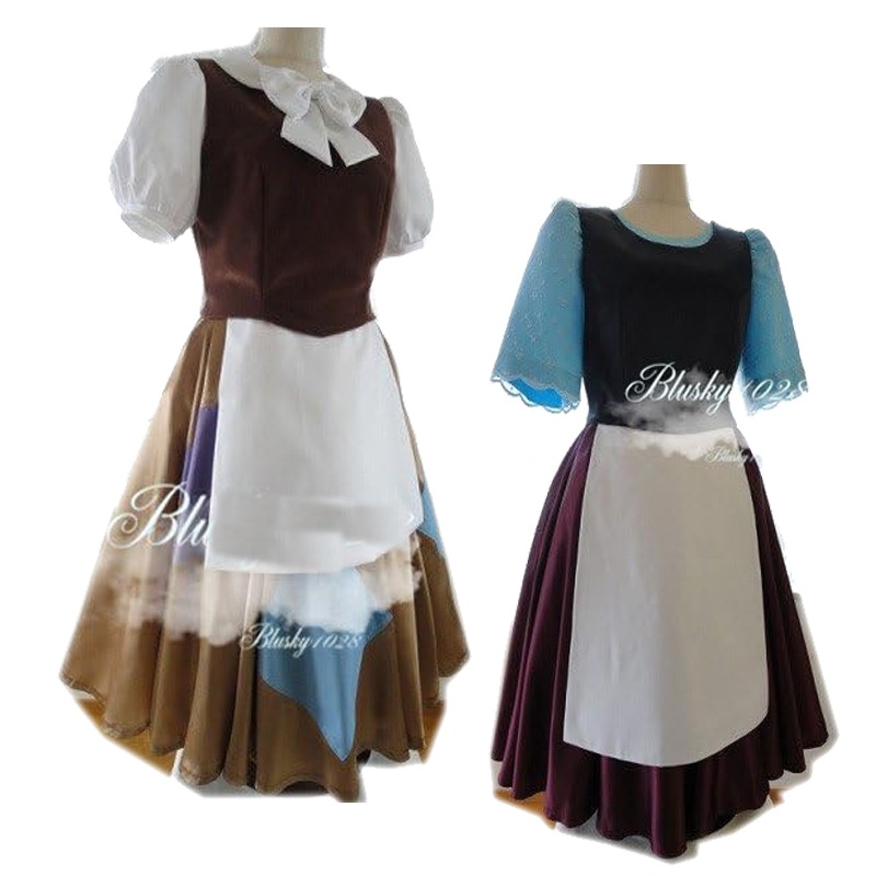 シンデレラ ドレス Cinderella コスプレ衣装 フルセットバニエ付き　プリンセスドレス 結婚式 文化祭 学園祭 演劇服装 文化祭 ハロウイン パーティー 宴会 文化祭 変装 大人用