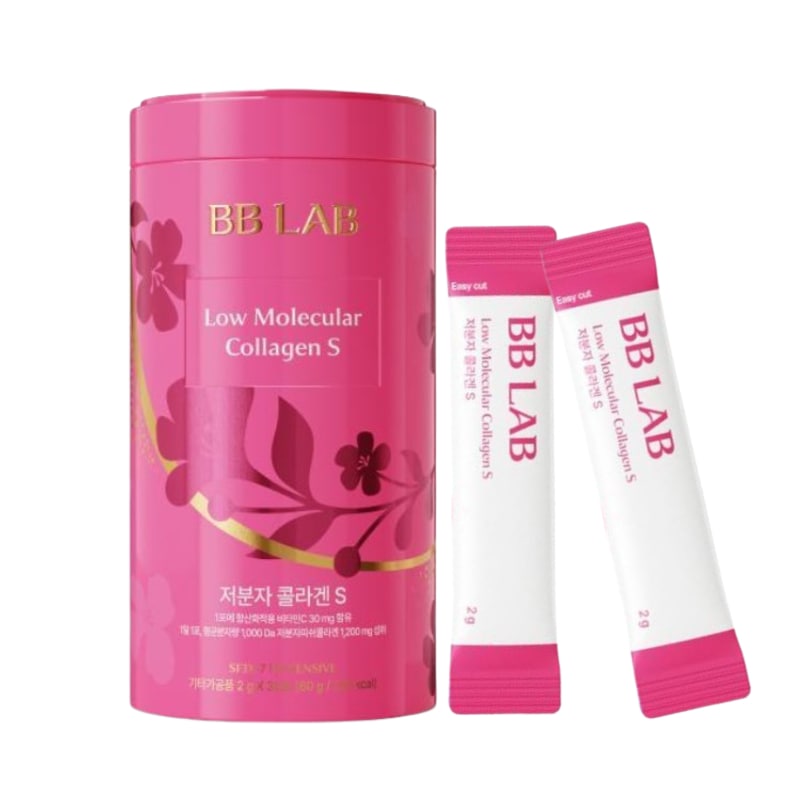[期間限定] BB LAB 低分子コラーゲンS 30包 ダブル容量 企画（60日分）+マスマツールズポーチ