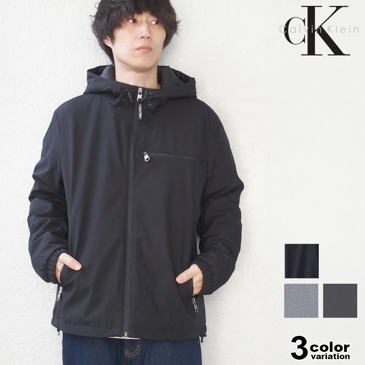 中綿 ジャケット クラシック フード ストレッチ ナイロンジャケット メンズ アウター USモデル 大きいサイズ対応#cm224577