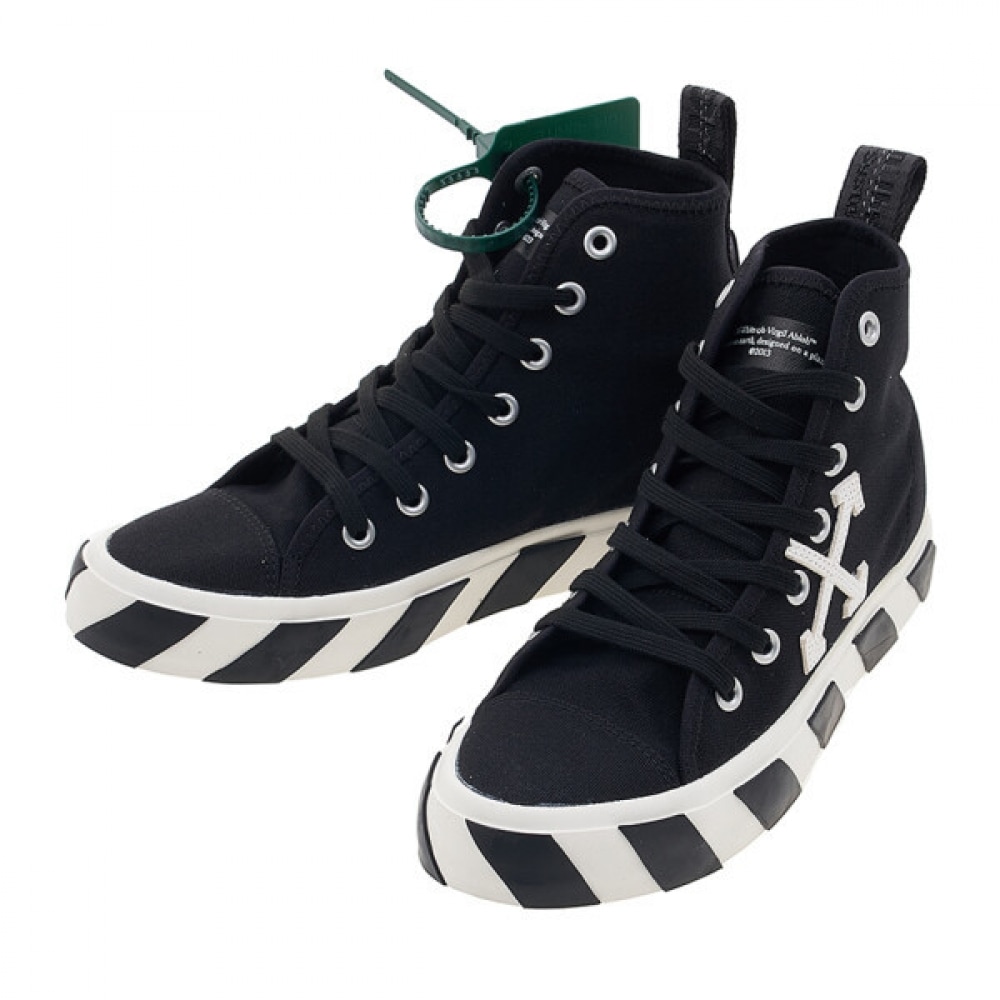 OFF-WHITE メンズ ハイ バルカナイズ スニーカー OMIA119C99FAB0011001