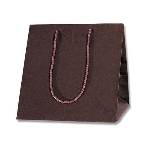（まとめ買い）シモジマ HEIKO 手提げ紙袋 カラーアレンジバッグ S 焦茶 10枚 幅285xマチ280x高さ300mm 006441031 [x3セット] 10,133円
