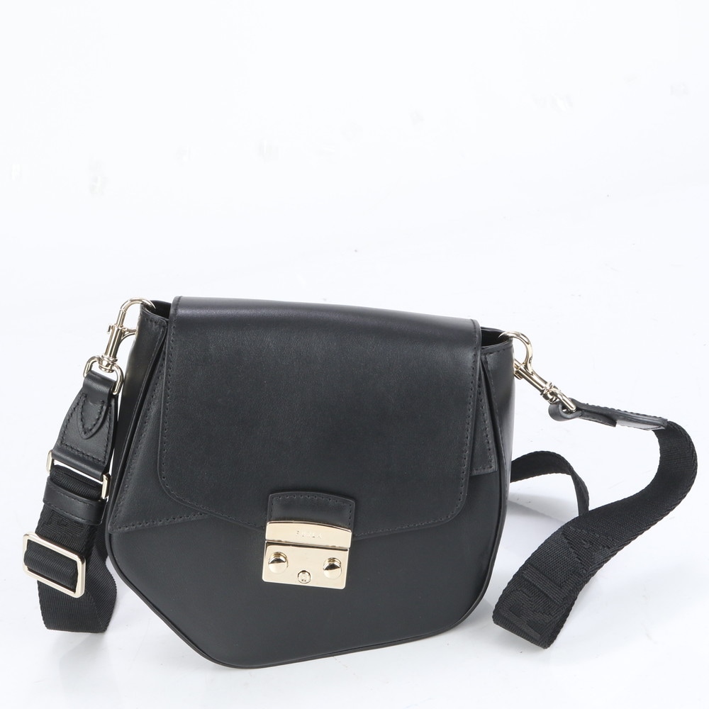 極美品 メトロポリス プリズマ ミニ クロスボディ レザー ショルダーバッグ 斜め掛け ハンド トート レディース RCE CI23-2 中古