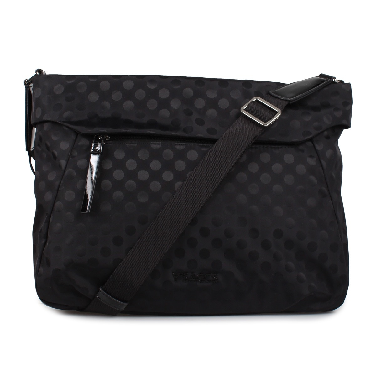 ショルダーバッグ バッグ レディース ポルカドット 口折れ 撥水 母の日