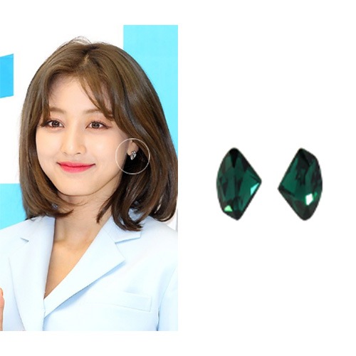 [TWICEジヒョ着用] デイリーブリングピアス/韓国ファッション 芸能人着用 韓国人気ブランド 韓国人気アクセサリー 5,542円