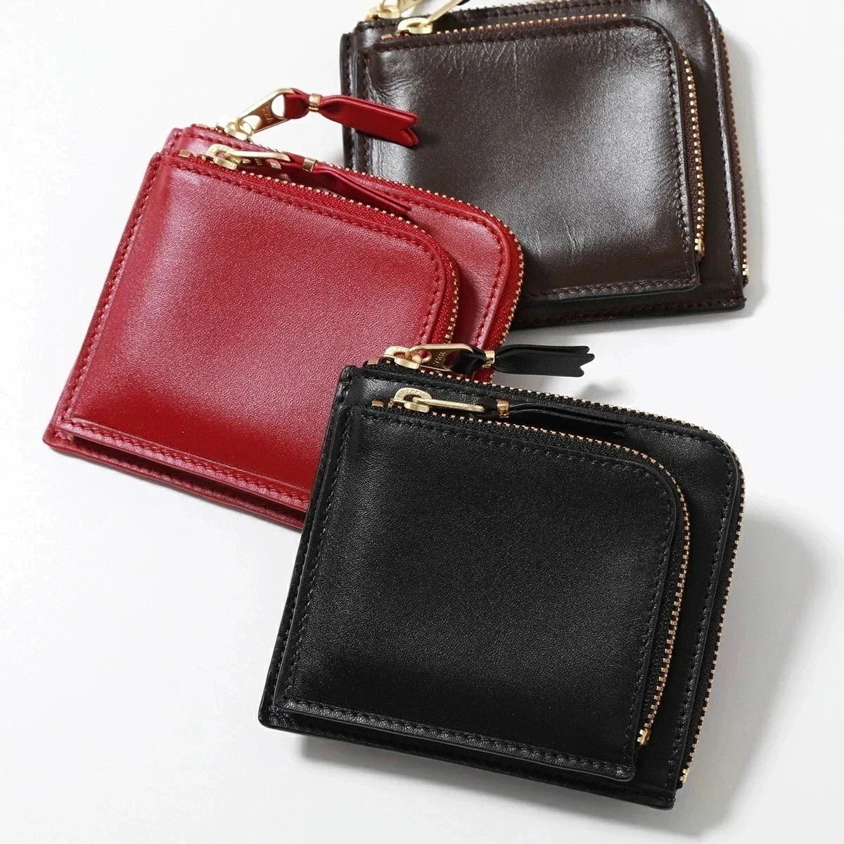 COMME des GARCONS コムデギャルソン コインケース OUTSIDE POCKET SA3100OP メンズ レザー ミニ財布 小銭入れ カードケ