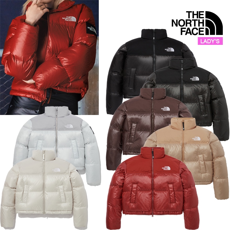 ホワイトラベル レディース ノベルティー ヌプシ RDS ダウン ジャケット NJ1DQ80 NJ1DP85 女性 クロップド丈 トップス アウター 暖かい 厚手 中綿 防寒 防風 おしゃれ 韓国