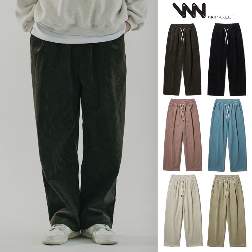 [WV PROJECT] Cropple Corduroy Wide Pants 4,304円