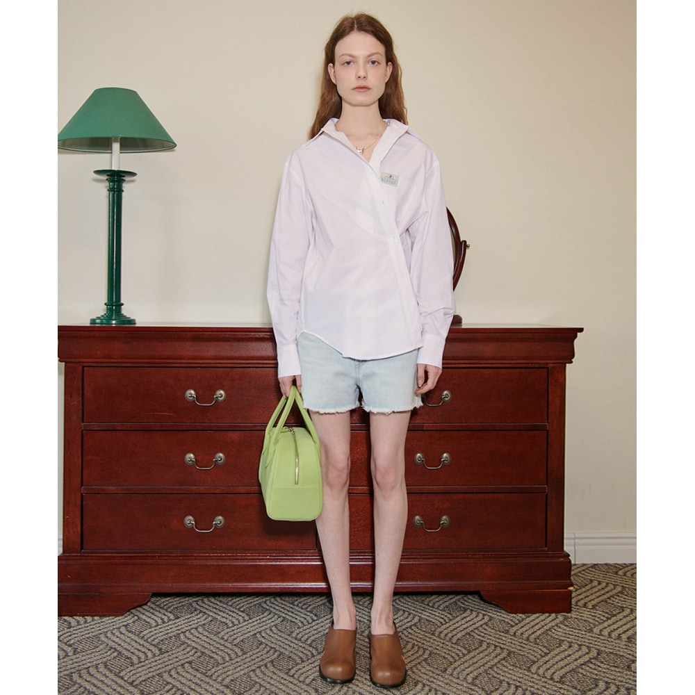 シヌーンクラシックコットンシャツ