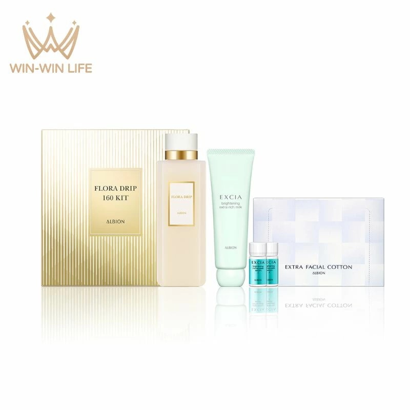 フローラドリップ s 160 キット（フローラドリップ s（化粧液・現品）160ml・エクストラリッチミルク 50g・イマキュレート セラム Z（美白美容液）1.5ml×2個・コットン 20枚入）