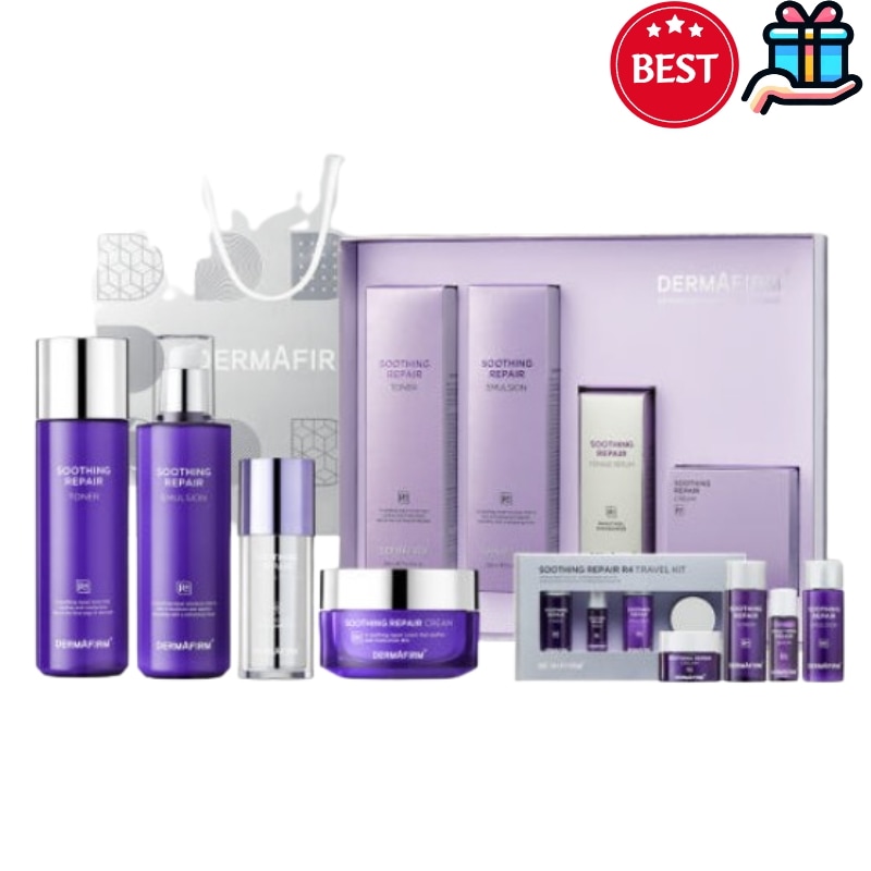 [シミ跡4種セット]トーニングセラム & スージングリペア R4 ライン 4種セット おすすめ 韓国 基礎化粧品 スキンケア 吸収力 毛穴ケア 化粧水 乳液 しみ シミ取り シミ取りクリーム シミケア