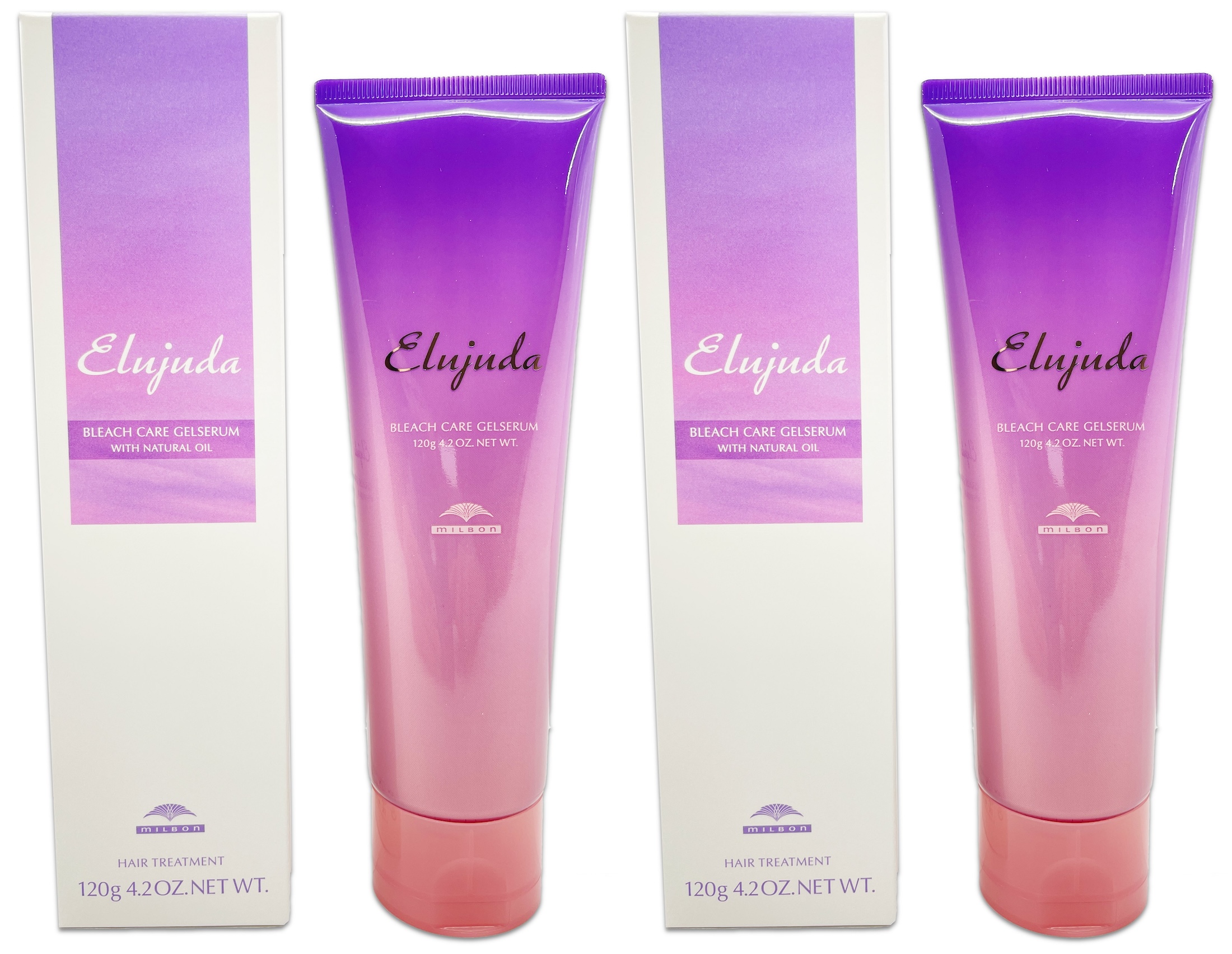 【まとめ買い】エルジューダ ブリーチケア ジェルセラム 120g × 2個 洗い流さないトリートメント