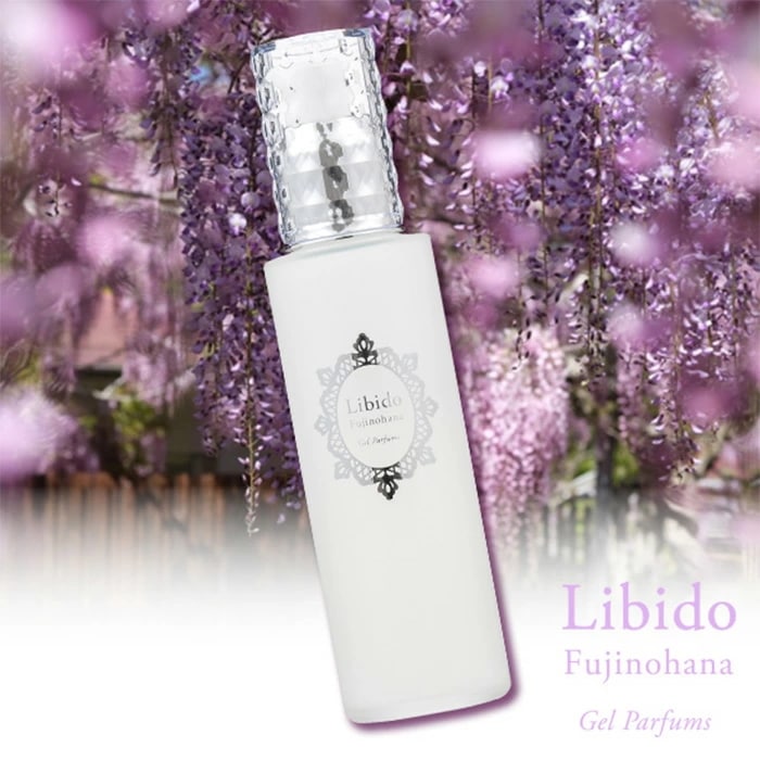 LC リビドー ジェルパフューム 藤の花 （ 80g 藤の花 アヤメ レモン シトラス ） 香水 パフューム オスモフェリン ボディ コロン