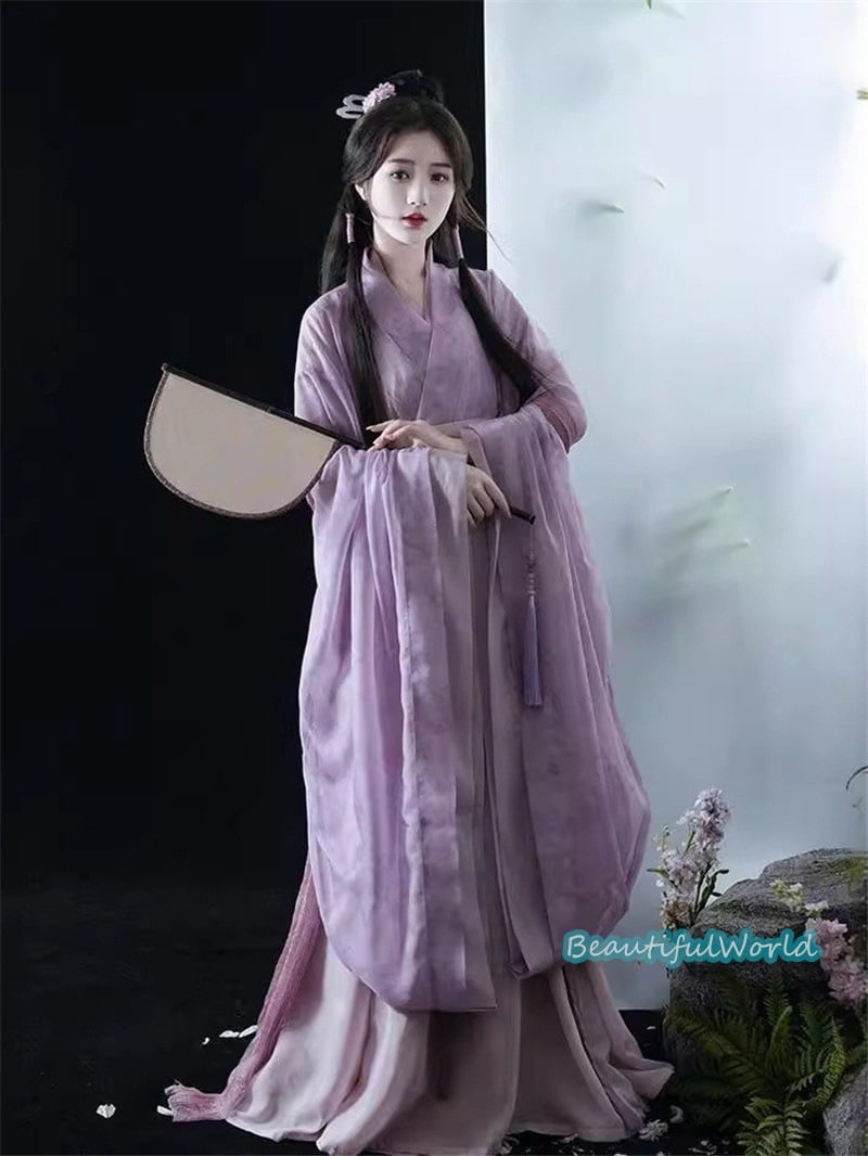 中華服 唐装漢服 漢服ドレス　コスプレ チャイナドレス中国古代衣装 漢服仙女 漢服 チャイナ服 ワンピース コスプレ 中国古代衣装 女性 ロングドレス 刺繍 ス