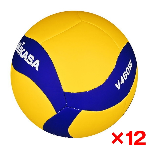 12個セット V460W レジャー用バレーボール 4号 19,872円