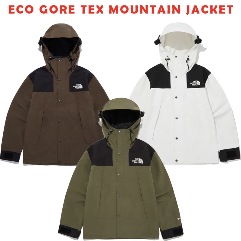 韓国正規品保証 関税負担なしNJ2GQ50A MS ECO GORE TEX MOUNTAIN JACKETデイリー 基本 着装 男子 女子 人気 韓国 ファッション 男女共用 アウ