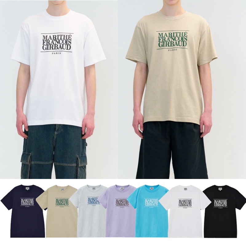 MARITHE CLASSIC LOGO TEE_7色