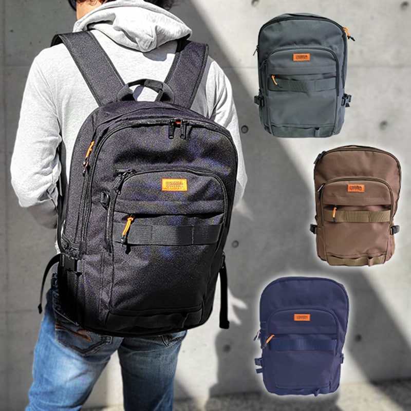 リュック リュックサック テープ 30L 旅行 メンズ レディース ミリタリー 黒 大容量 A3 PC シンプル 出張