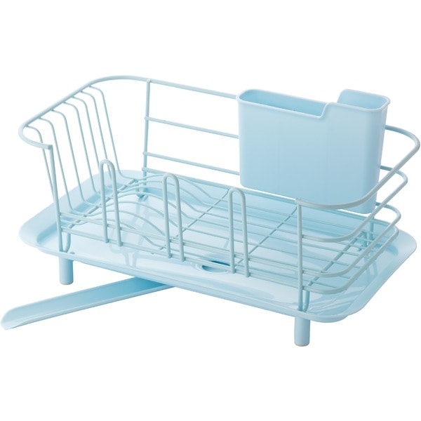 H＆H ディッシュドレイナー スリム ブルー