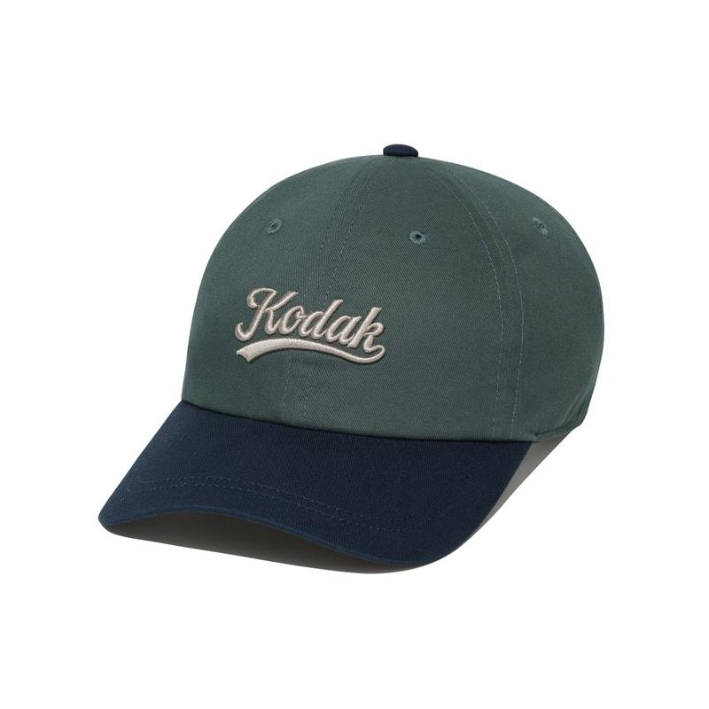 [公式][26SS] リラックスフィット レタリング コンビ ボールキャップ GREEN
