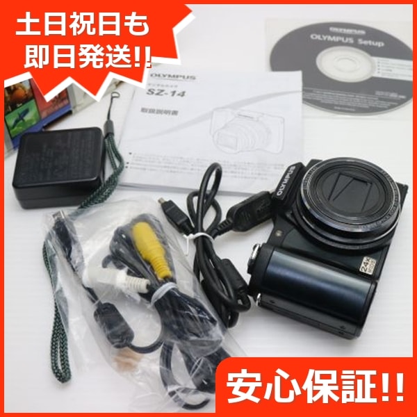 美品 SZ-14 ブラック デジカメ OLYMPUS 48
