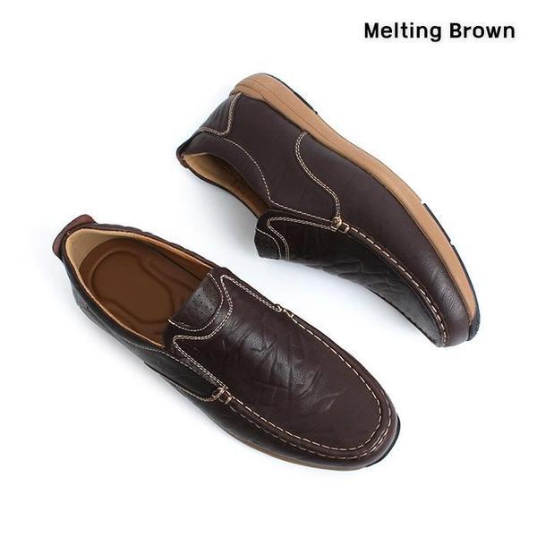 男性ローファー短靴メンズスリッポンw1s