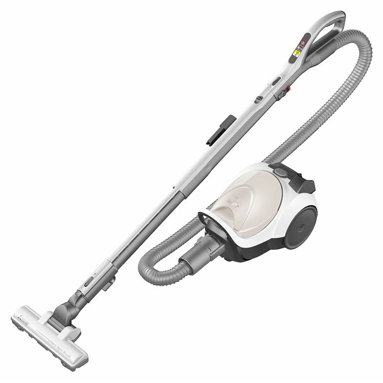 三菱電機 MITSUBISHI キャニスター掃除機 紙パック式 アイボリー TC-FJ2D-C